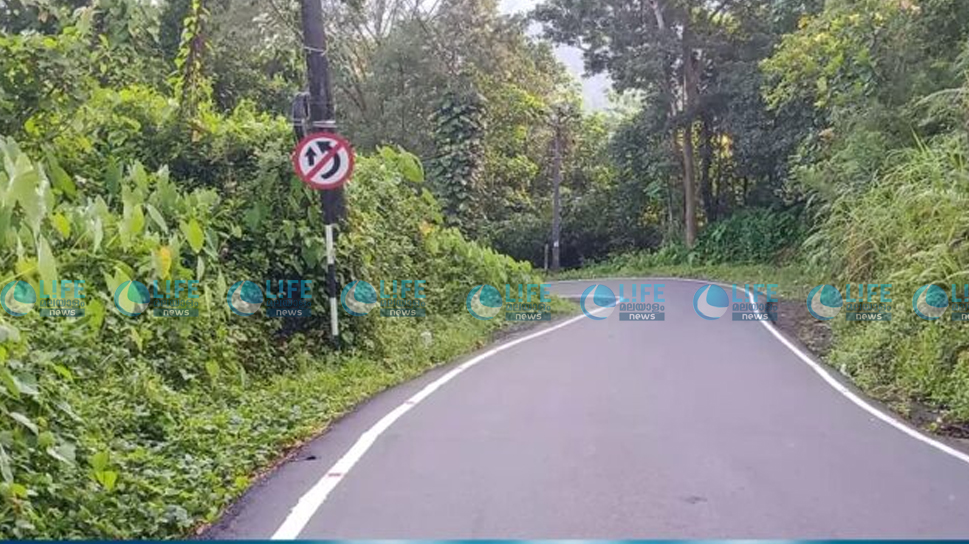 അപകടങ്ങള്‍ ആവര്‍ത്തിക്കുന്ന മാങ്കുളം റേഷന്‍കട സിറ്റിക്ക് സമീപമുള്ള ബൈസണ്‍വാലി വളവ്